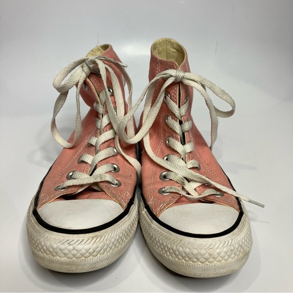 Converse all star pink hightop sneakers unisex sizing women’s size 6 punk skater - Picture 2 of 8